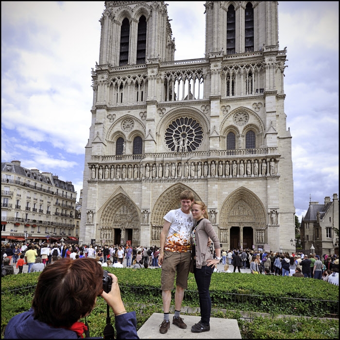 Parvis de Notre Dame de Paris
