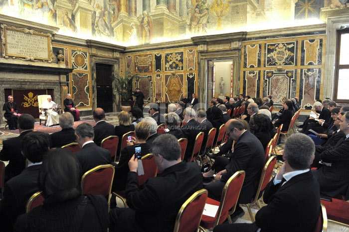 Parlementaires français au Vatican