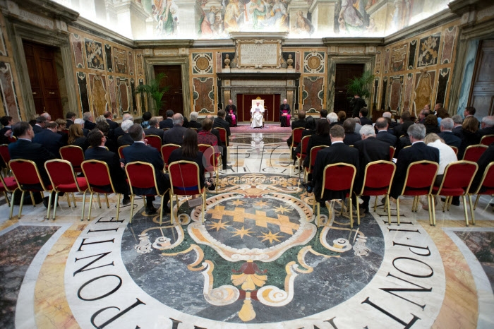 Parlementaires français au Vatican