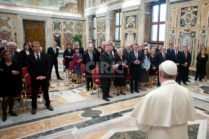 Parlementaires français au Vatican