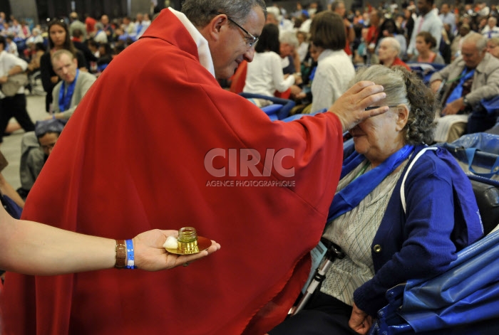 Pèlerinage national de Lourdes 2013