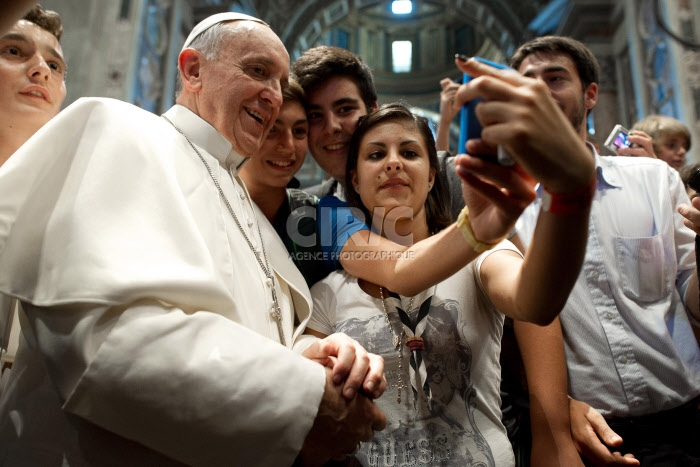 François rencontre les jeunes du diocèse Piacenza-Bobbio