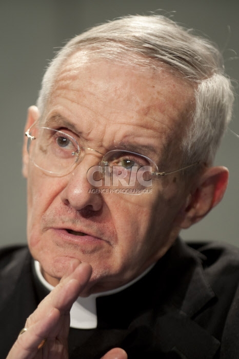 Conférence de presse au vatican