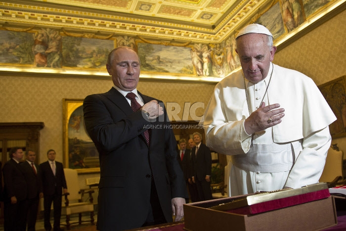 François rencontre Vladimir POUTINE