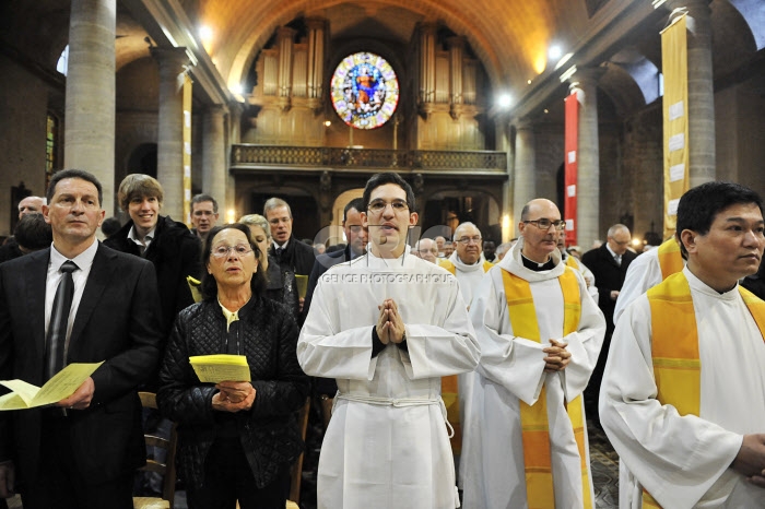 Ordination diaconale d'Arnaud DHUICQ