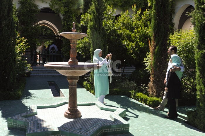 Jardin de la grande Mosquée de Paris