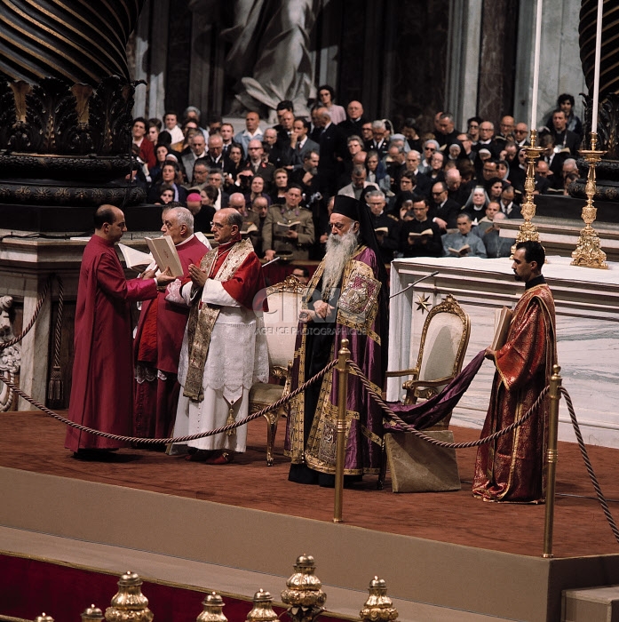 Paul VI et Athenagoras