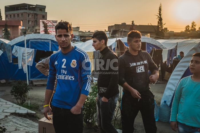 Réfugiés à Erbil, région autonome du Kurdistan