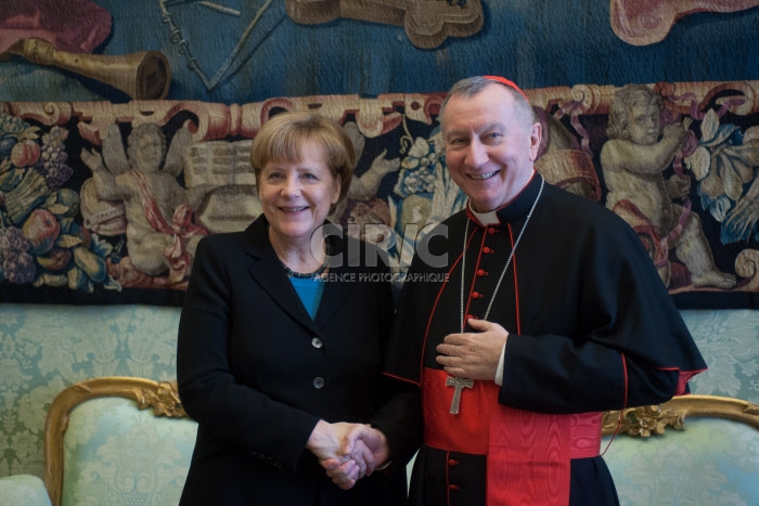 Angela MERKEL reçue au Vatican