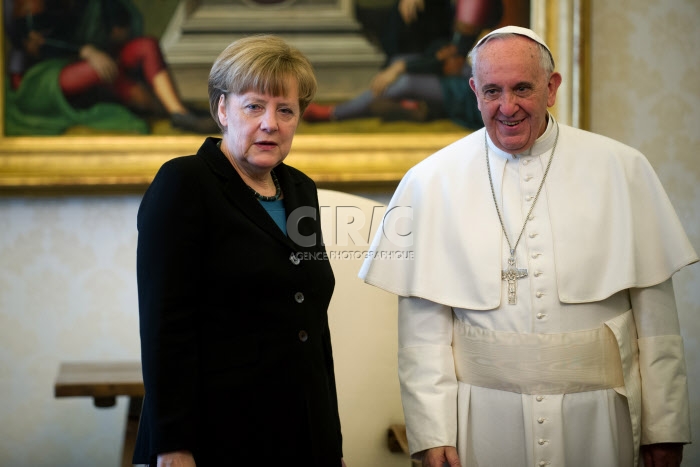Angela MERKEL reçue au Vatican