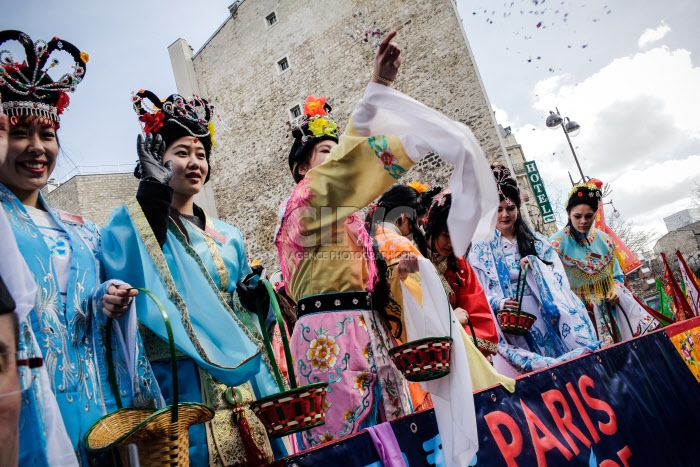 Parade du Nouvel An Chinois