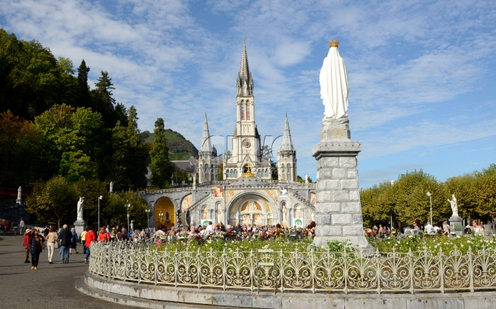 La ville de Lourdes