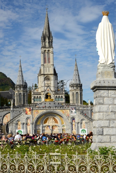 La ville de Lourdes