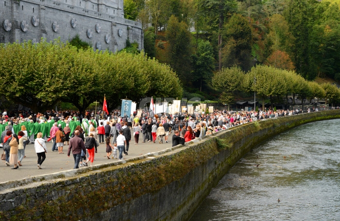 La ville de Lourdes