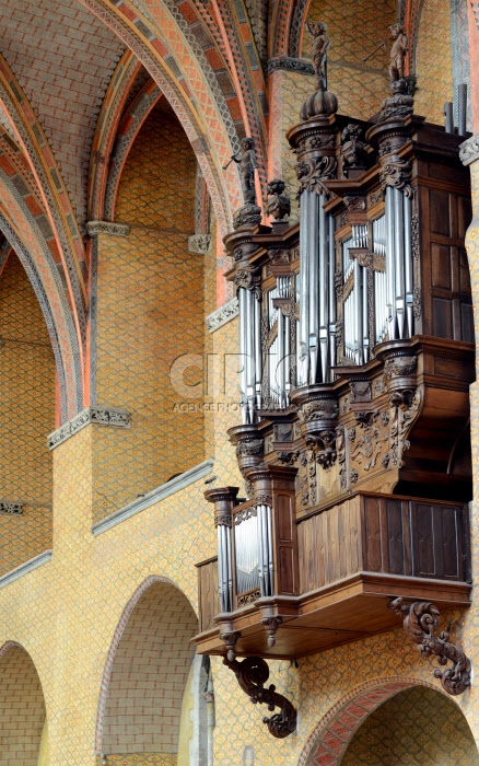 Orgue de l'église de l'Abbaye St Pierre à Moissac