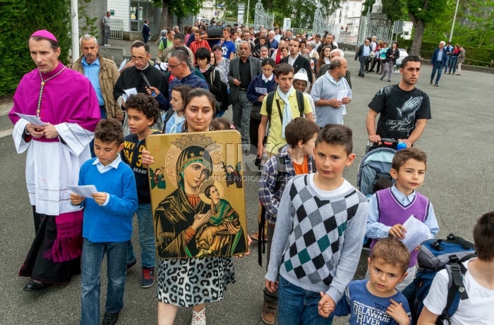 Pèlerinage des chrétiens irakiens à Lourdes