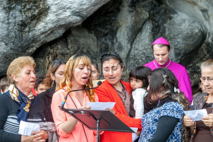 Pèlerinage des chrétiens irakiens à Lourdes