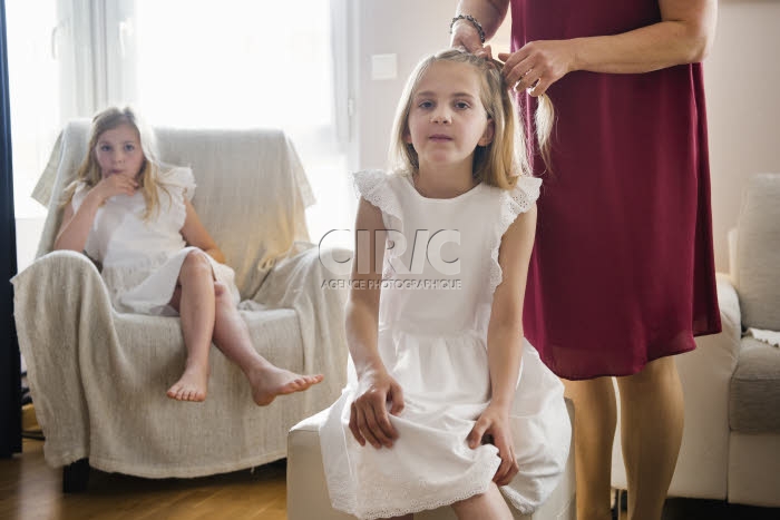 Première communion de Nell et Wiktoria