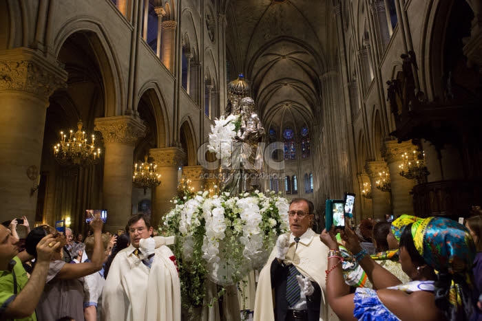 Fête de l'Assomption, Notre Dame de Paris