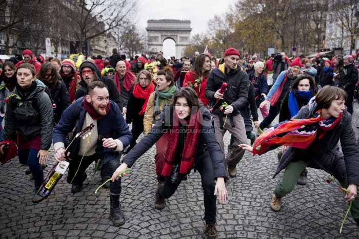 Manifestation justice climatique COP 21