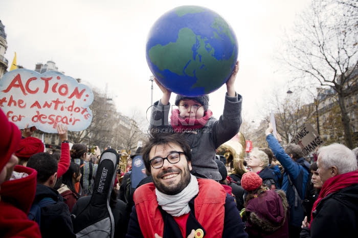 Manifestation justice climatique COP 21