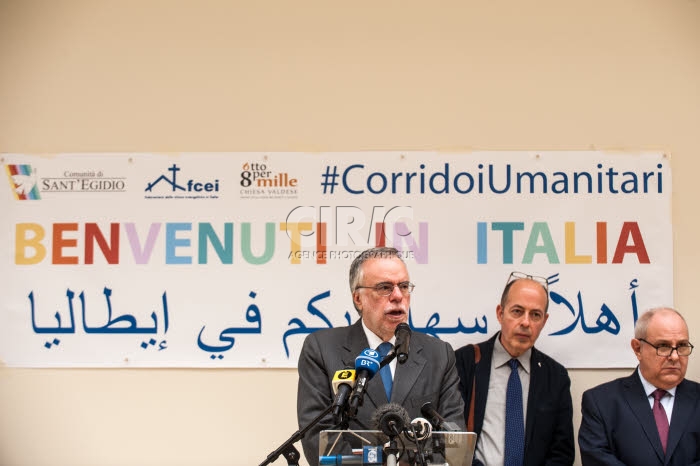 Italie : accueil de réfugiés syriens dans le cadre du projet "couloirs humataires"