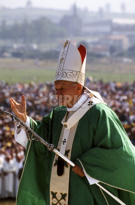 JMJ à Saint Jacques de Compostelle, Espagne.