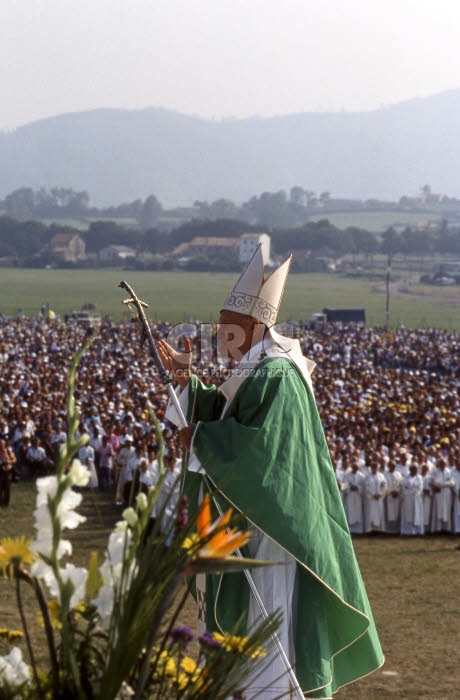 JMJ à Saint Jacques de Compostelle, Espagne.