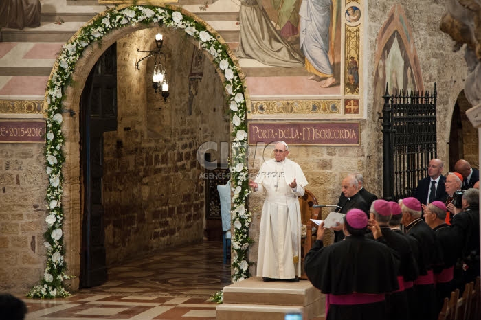 Le pape François à Assise pour le 800e anniversaire de la fête du Pardon