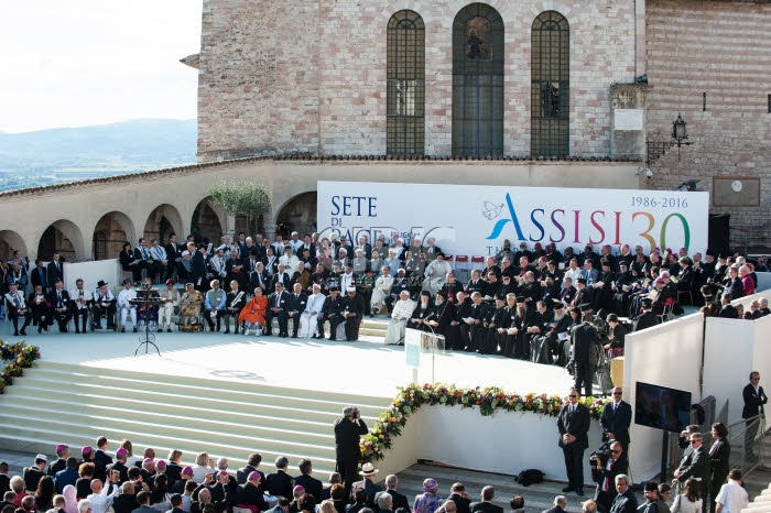 30e Rencontre internationale pour la paix à Assise, Italie