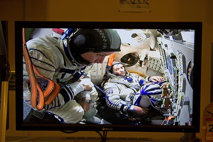 L'astronaute français Thomas PESQUET pour la mission Proxima Soyouz MS-03