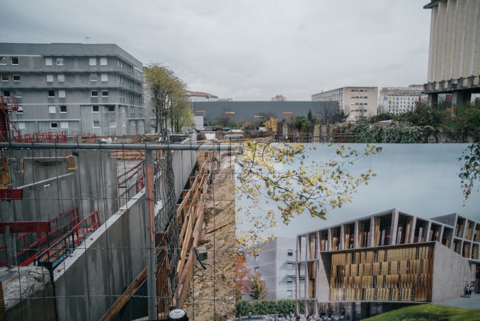 Chantier de l'IFCM à Lyon