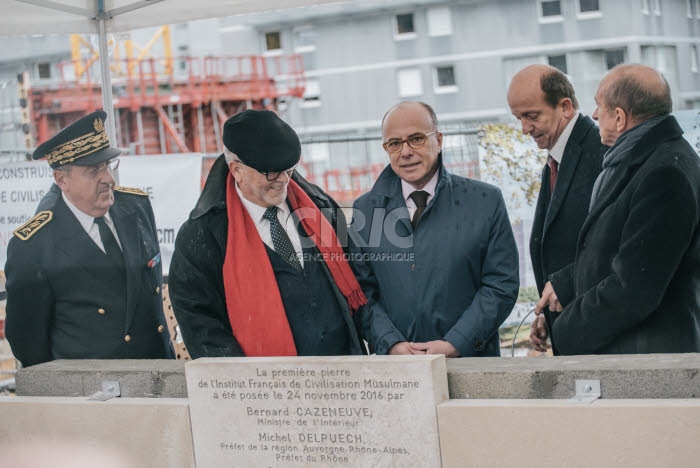 Pose de la 1ère pierre de l'IFCM à Lyon