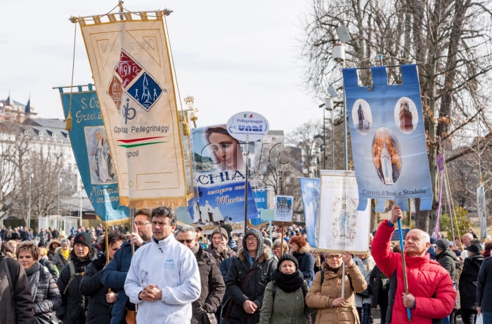 25e journée mondiale du Malade à Lourdes