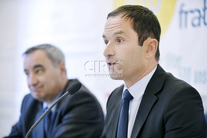 Benoît HAMON rencontre les responsables protestants à Paris.