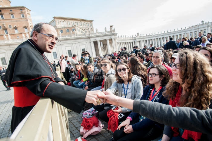 Audience générale au Vatican.
