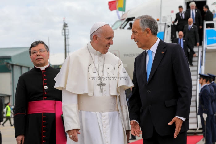 Voyage apostolique du pape François à Fatima.
