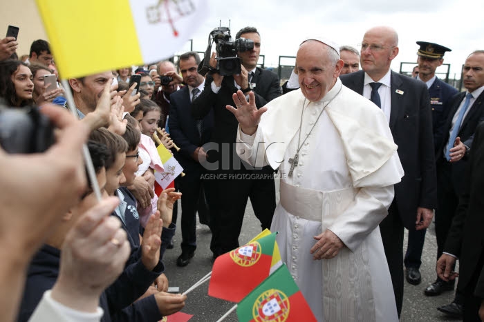 Voyage apostolique du pape François à Fatima.