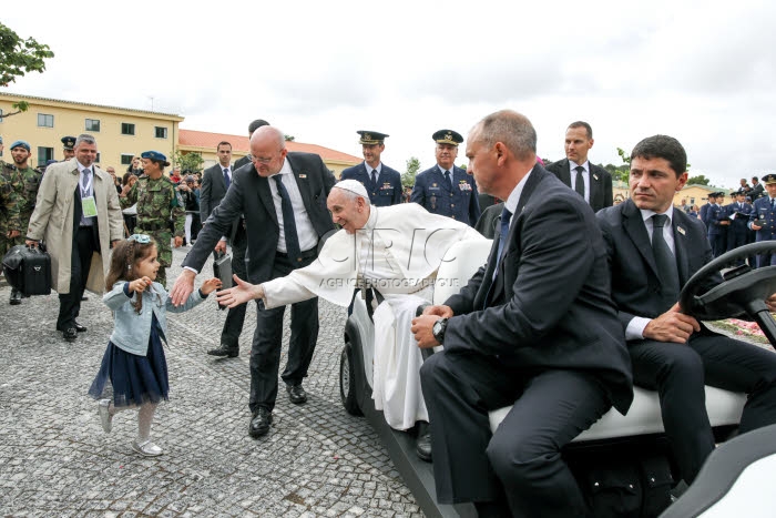 Voyage apostolique du pape François à Fatima.