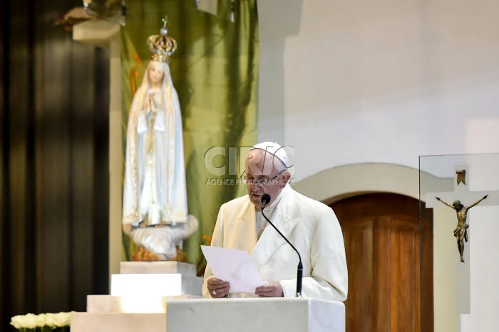 Voyage apostolique du pape François à Fatima.