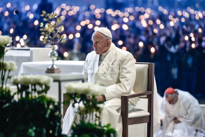 Voyage apostolique du pape François à Fatima.