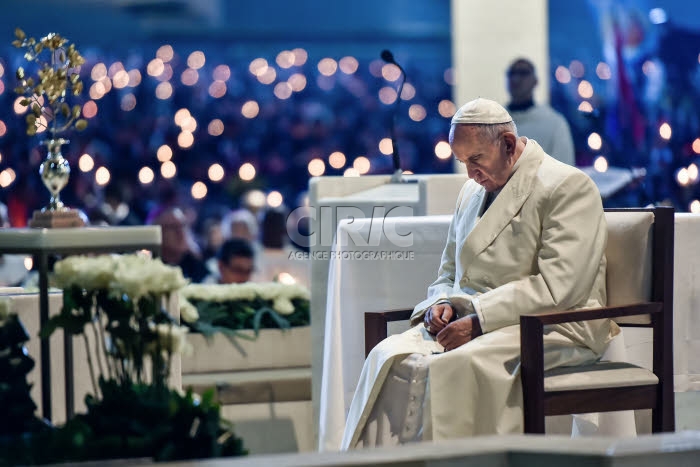 Voyage apostolique du pape François à Fatima.