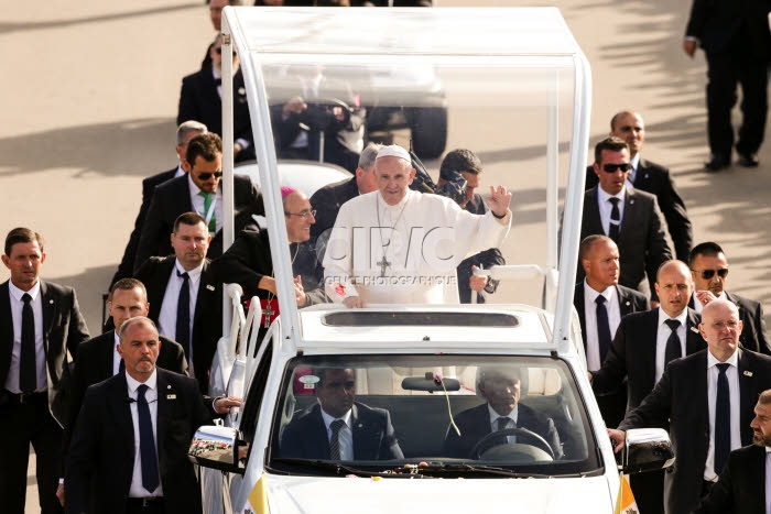 Voyage apostolique du pape François à Fatima.