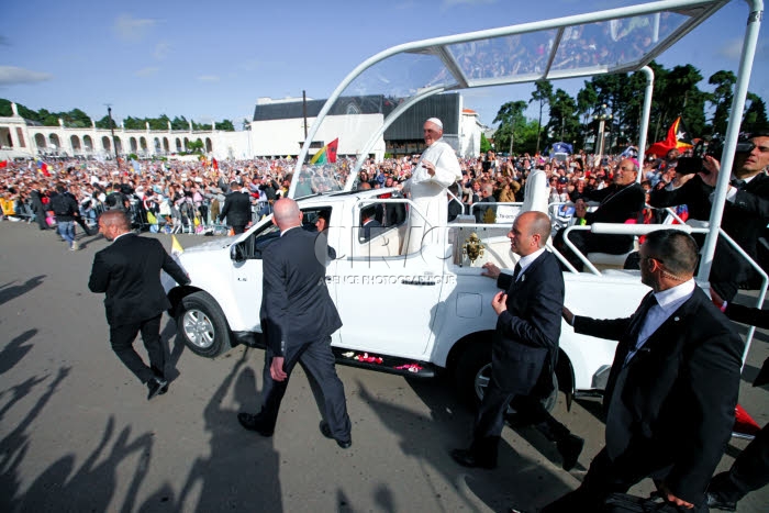 Voyage apostolique du pape François à Fatima.