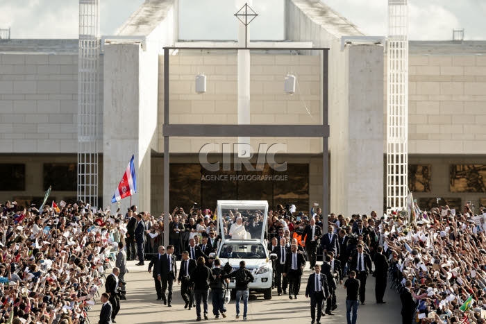 Voyage apostolique du pape François à Fatima.