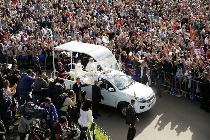 Voyage apostolique du pape François à Fatima.