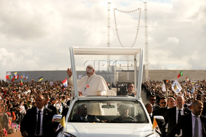 Voyage apostolique du pape François à Fatima.