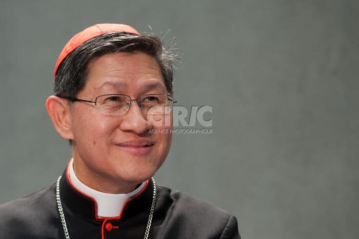 Card. Luis Antonio TAGLE,  arch. de Manille et président de Caritas Internationalis