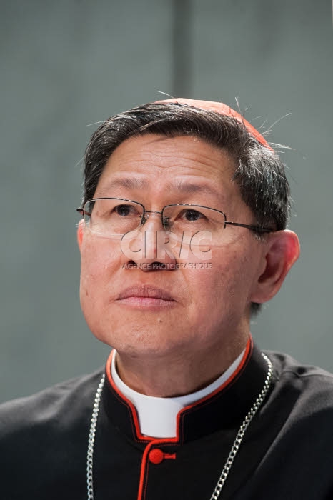 Card. Luis Antonio TAGLE,  arch. de Manille et président de Caritas Internationalis