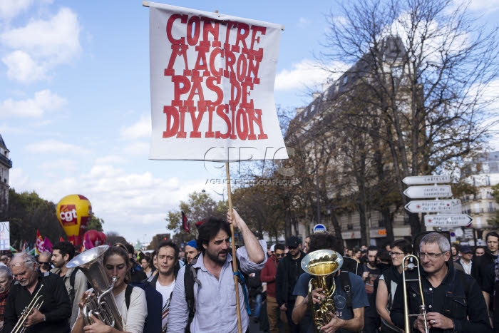 Manifestations contre les ordonnances réformant le code du travail